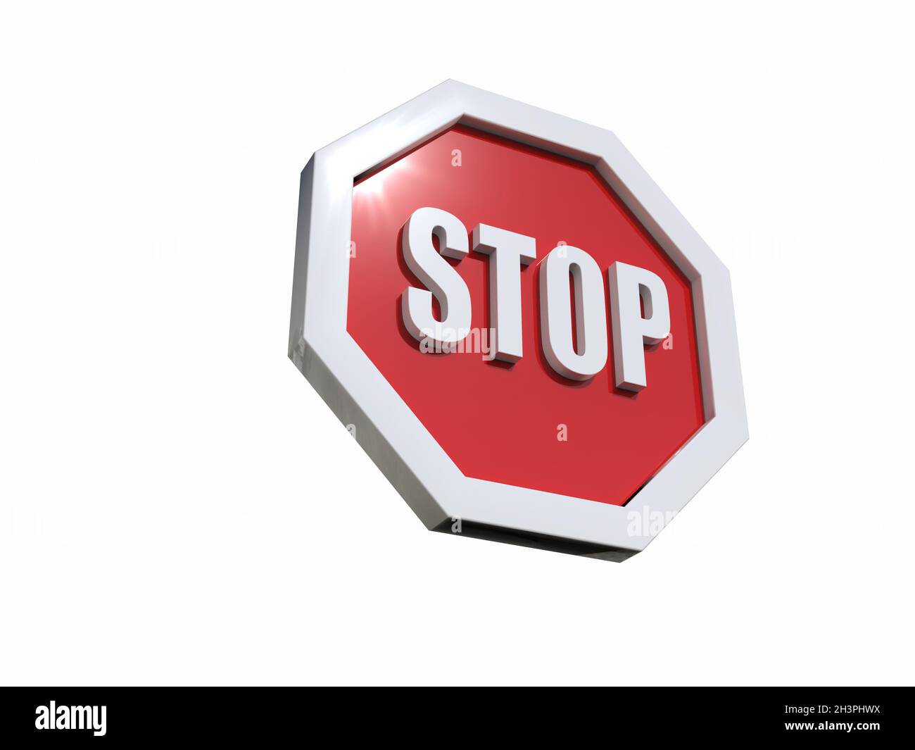 STOP Sign Sample B-Camera 2.123.jpg Stock Photo