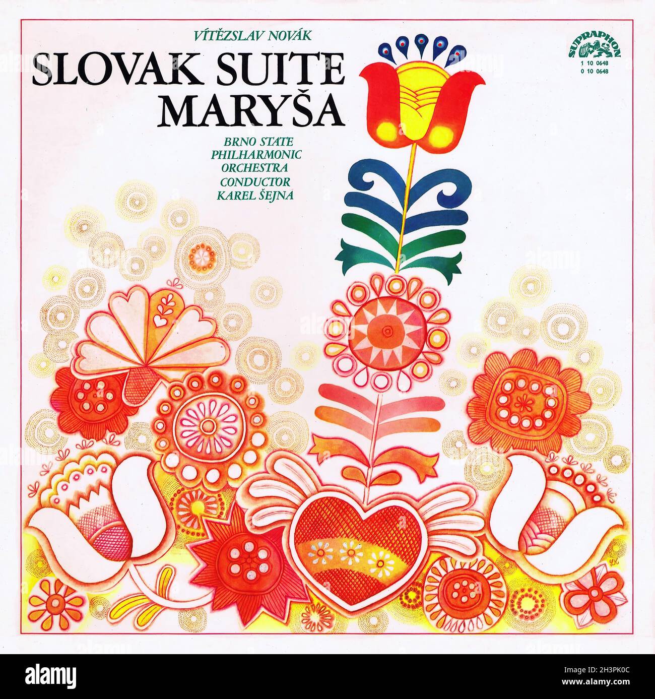 NovaÌ k Slovak Suite â€¢ MarysÌŒa - SÌŒejna Supraphon - Classical Music  Vintage Vinyl Record Stock Photo - Alamy