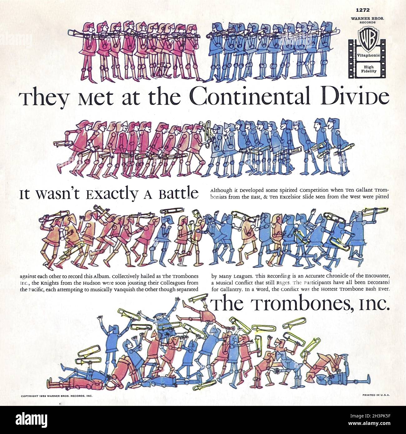 The Trombones Inc Warner Brothers R2R 1 Classical Music