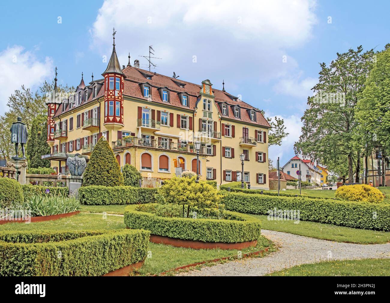 House Hohenstein, Heiligenberg, Linzgau, Baden-WÃ¼rttemberg Stock Photo