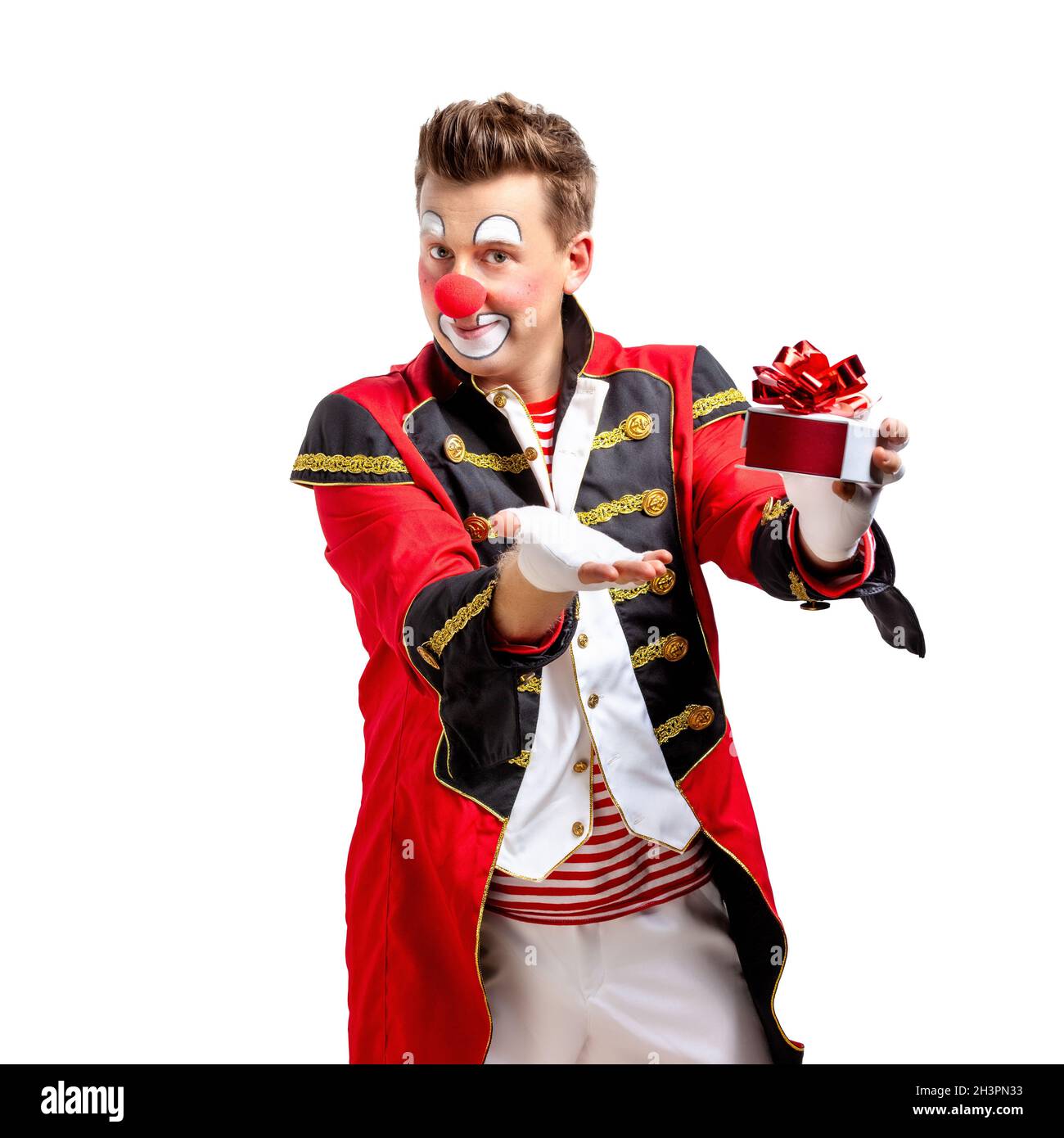 Jester clown entertainer hi-res stock photography and images - Alamy
