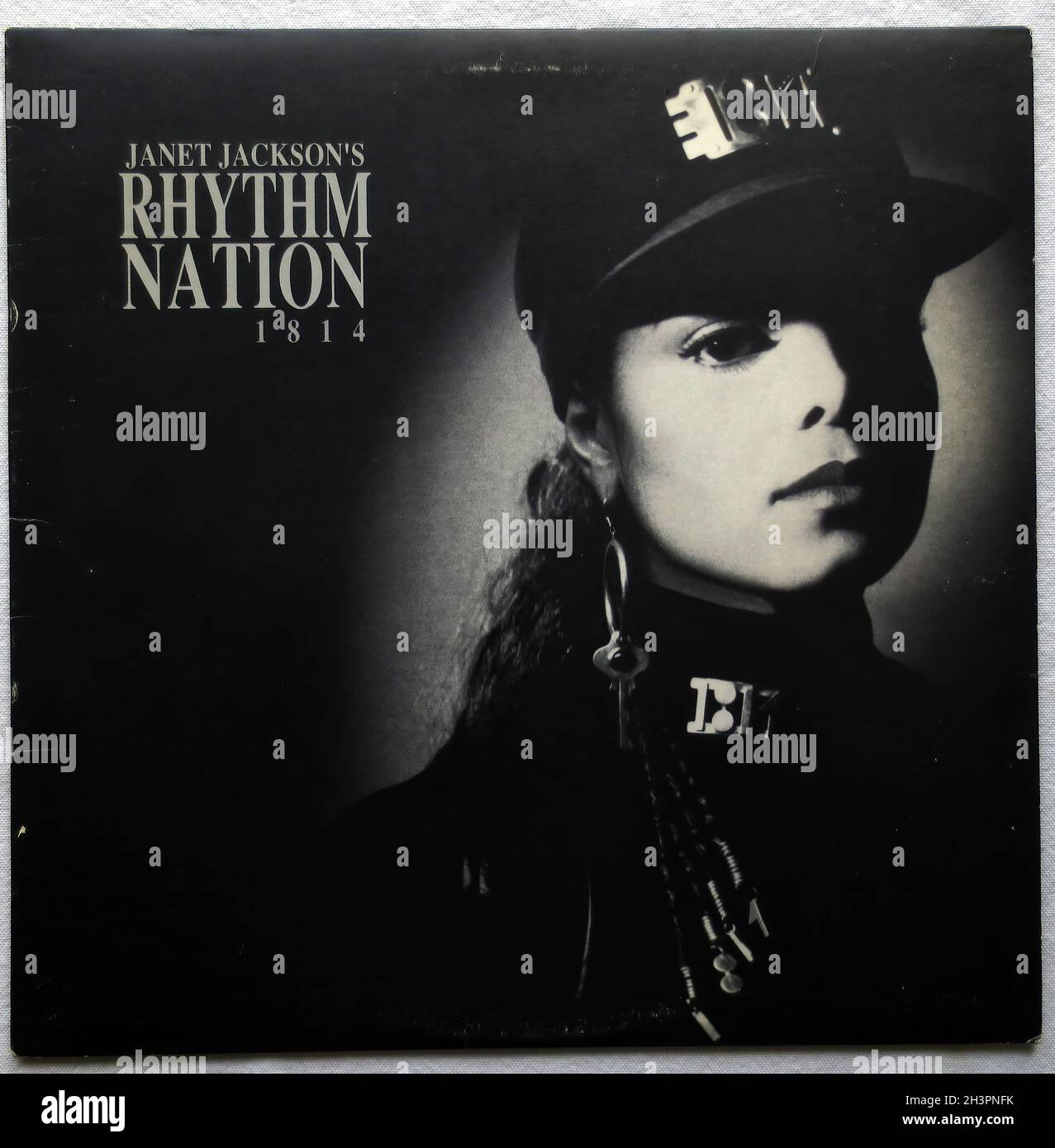 Janet Jackson 1989 Rhythm Nation 1814 Vinyl Record Lp Album Original