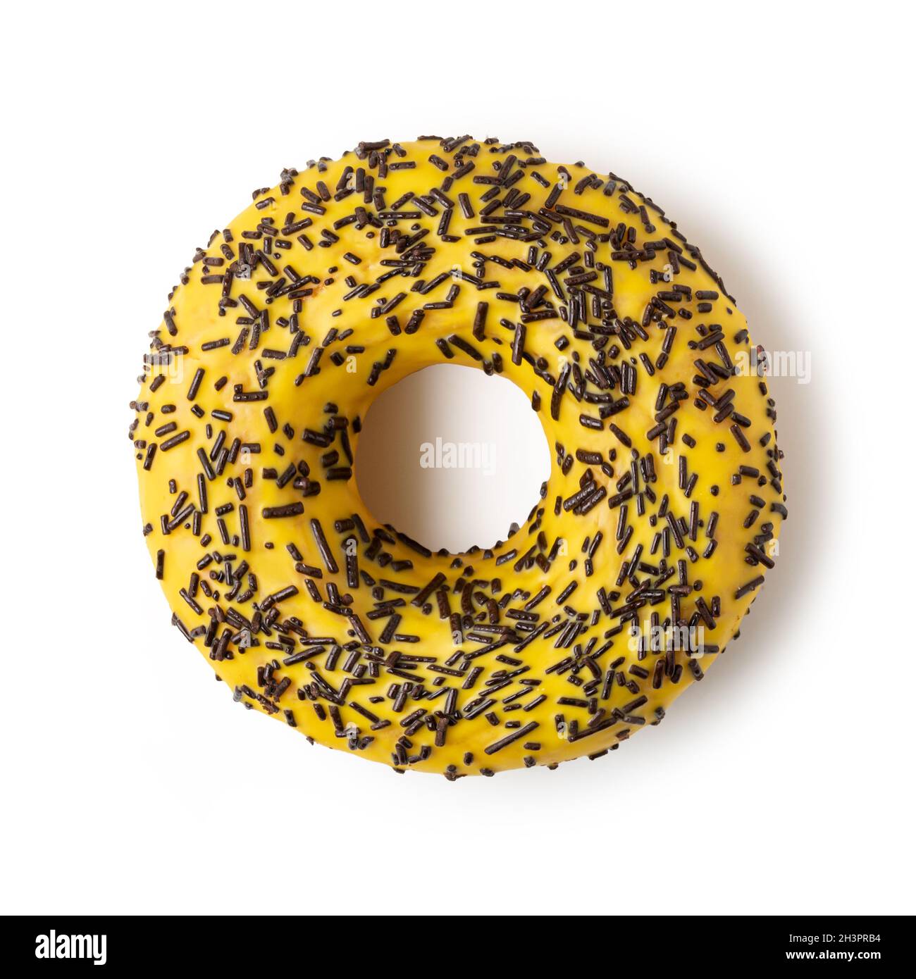 Donuts on white background Stock Photo
