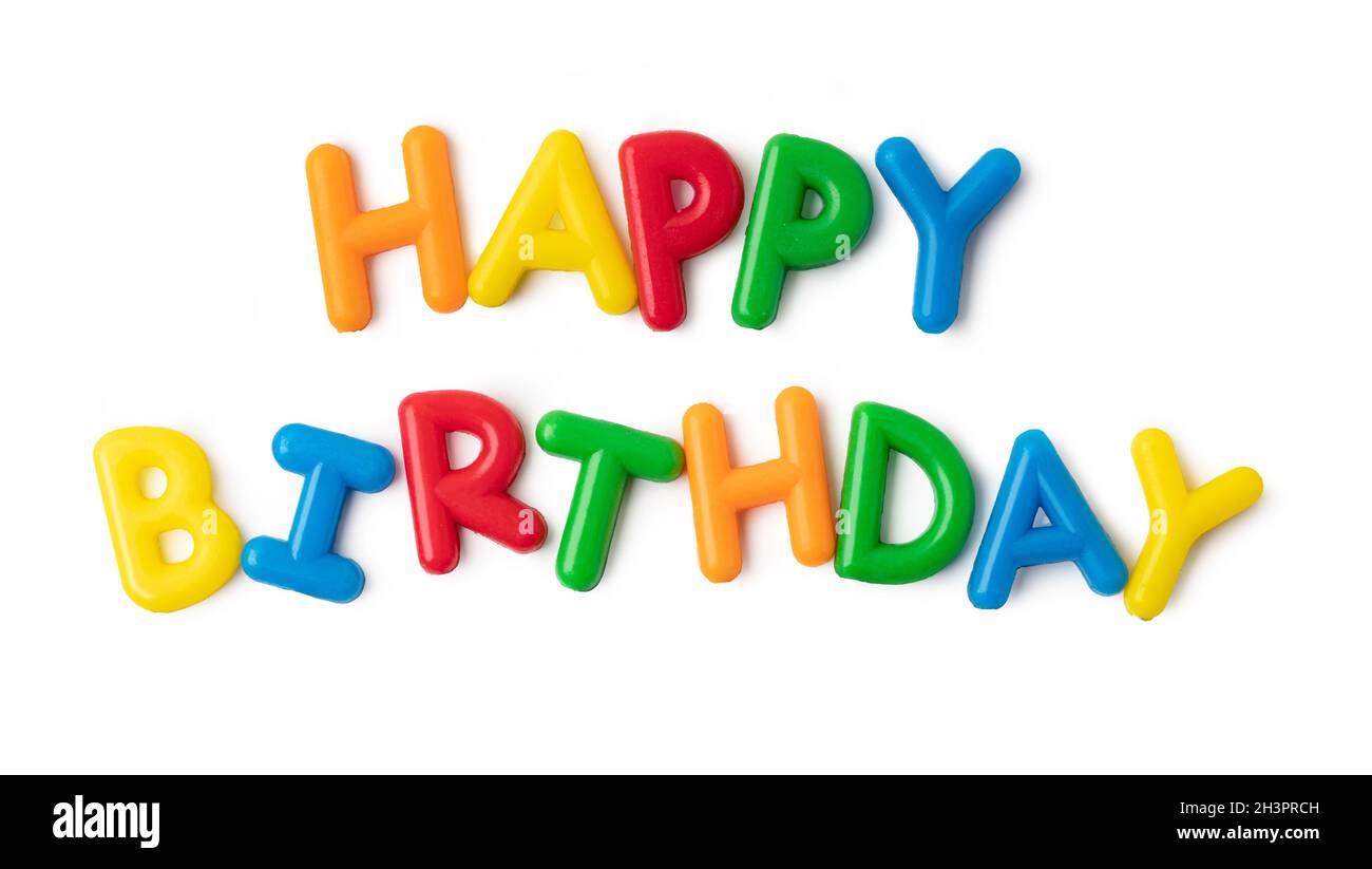 How To Write Happy Birthday In Bubble Letters The Word Happy Birthday In Bubble Letters