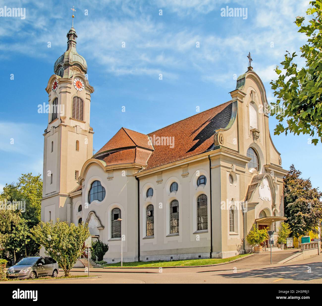 St. Nikolaus Brugg, Canton of Aargau, Switzerland Stock Photo