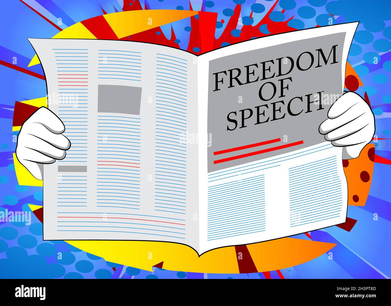 Freedom Of Expression Cartoon