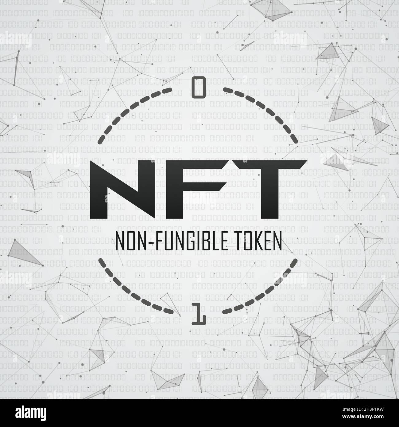 NFT Network Data Stock Photo Alamy