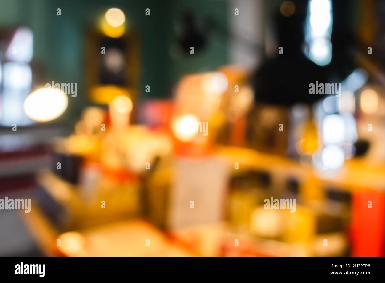 Background of coffee shop Stock Photo