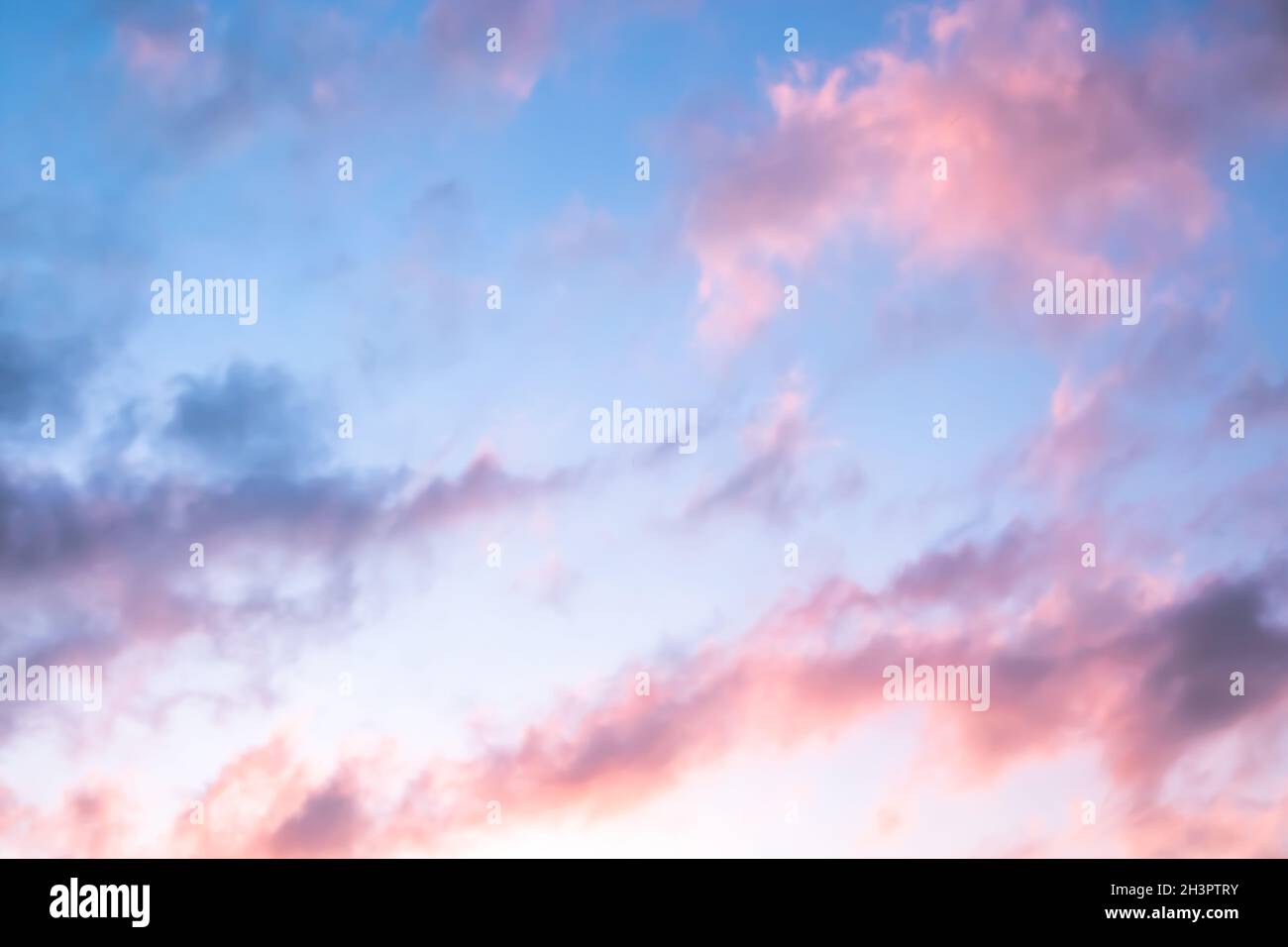 Colorful sunset clouds over sky Stock Photo - Alamy