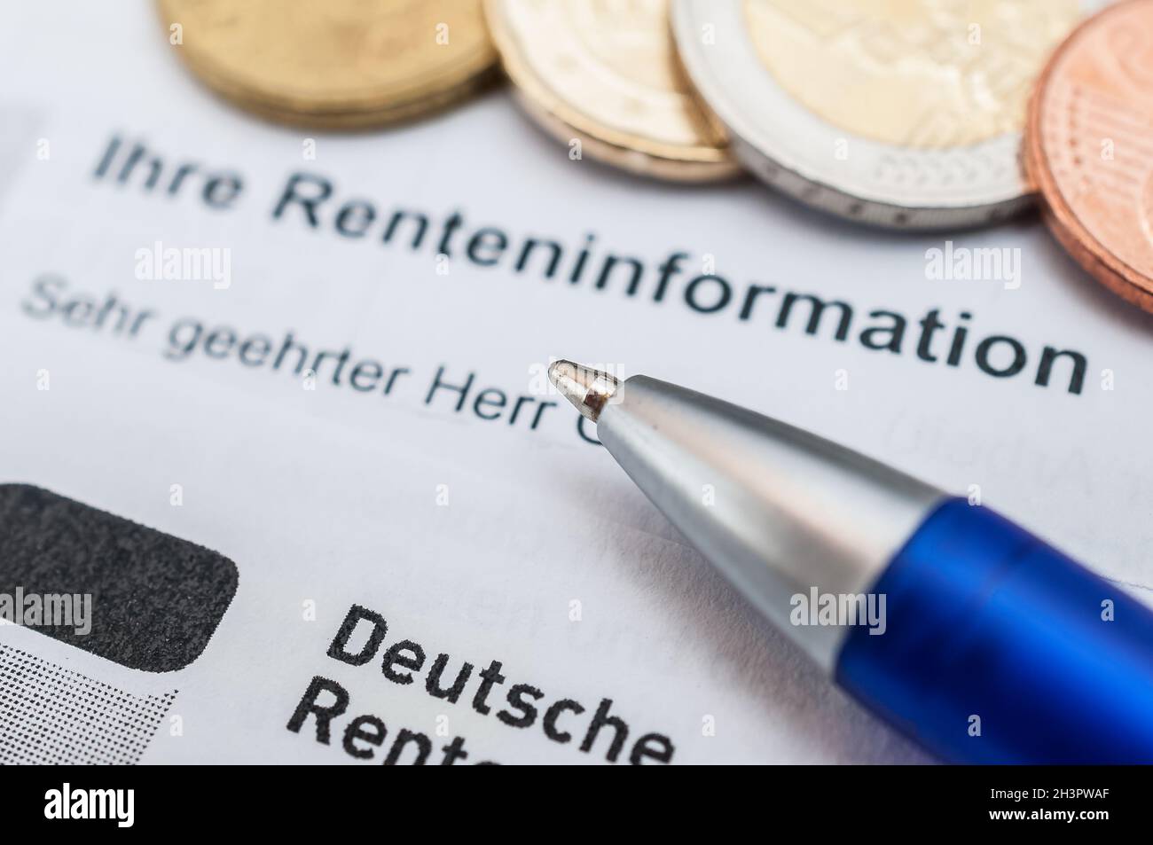 Deutsche Rentenversicherung Bund Stock Photo