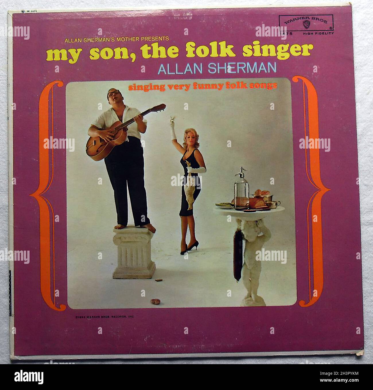 Allan Sherman 1960s My Son the Folk Singer Original Vintage Lp Record
