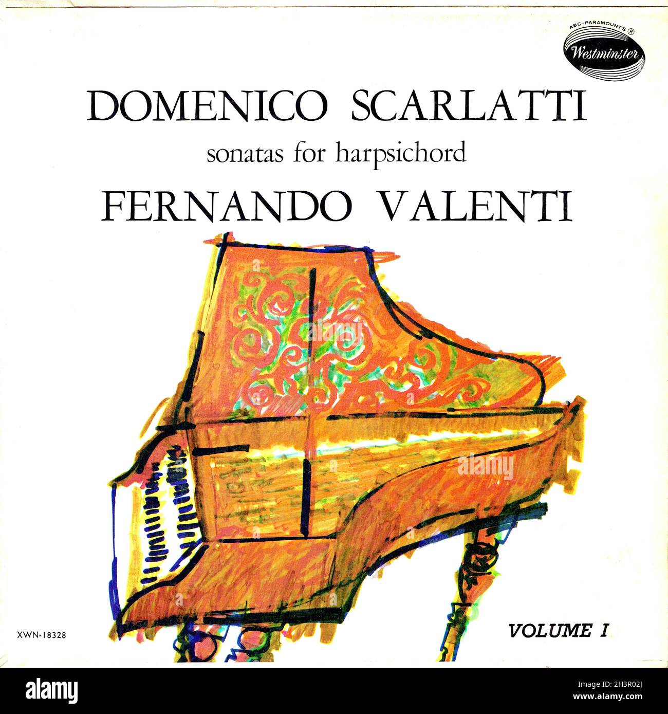 Scarlatti - Sonatas / Harpsichord - Valda Aveling RARE 1970