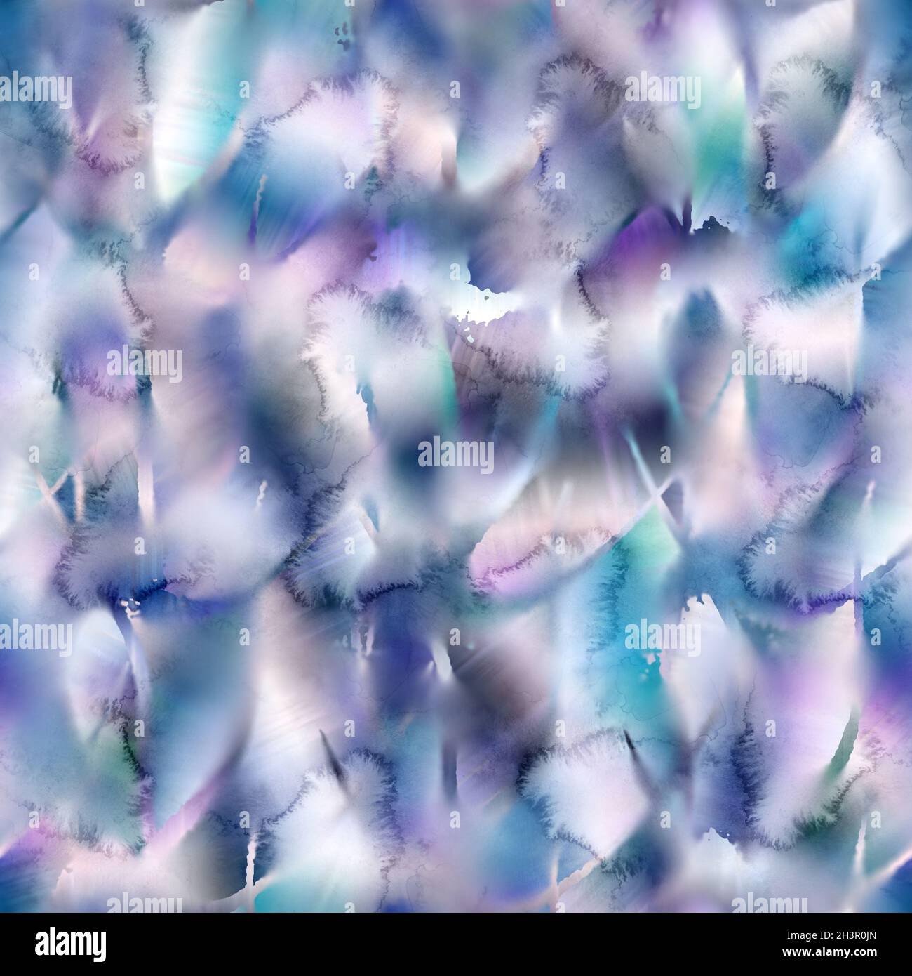 Seamless watercolor wash painting pattern swatch for surface print ...