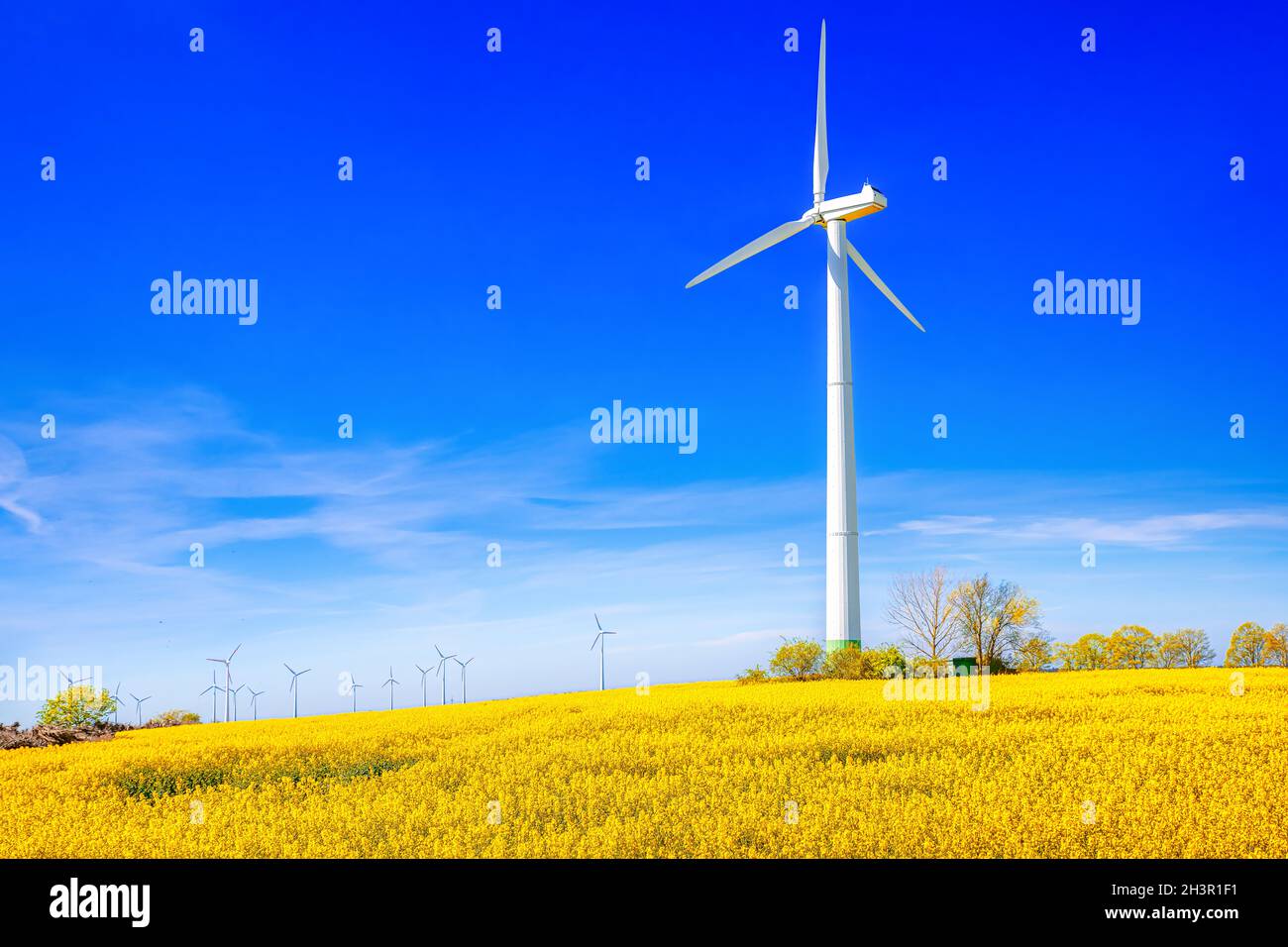 Green energy Stock Photo
