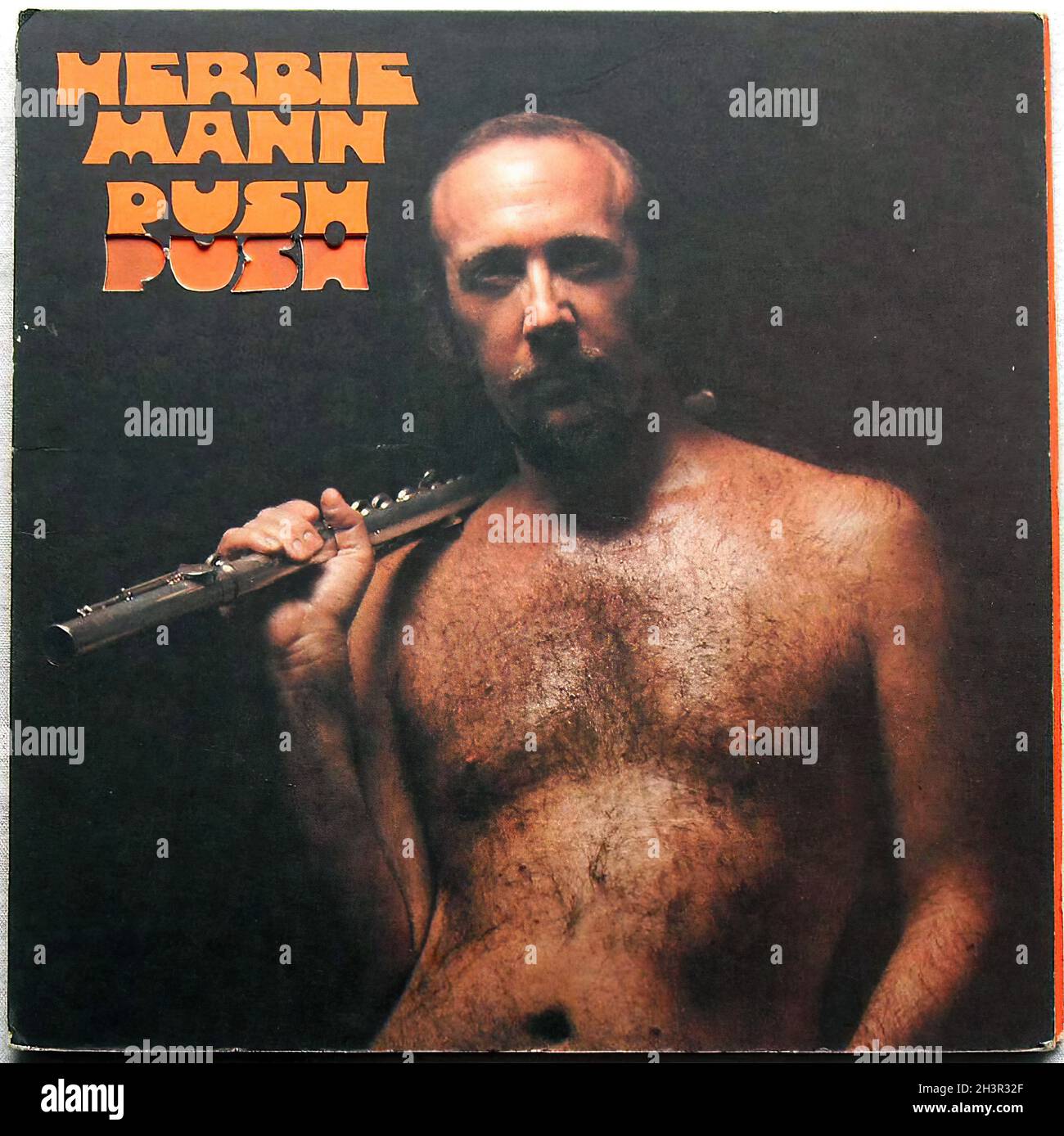 1971 Herbie Mann Push Lp Original Vintage Tacky Album Cover Record Lp