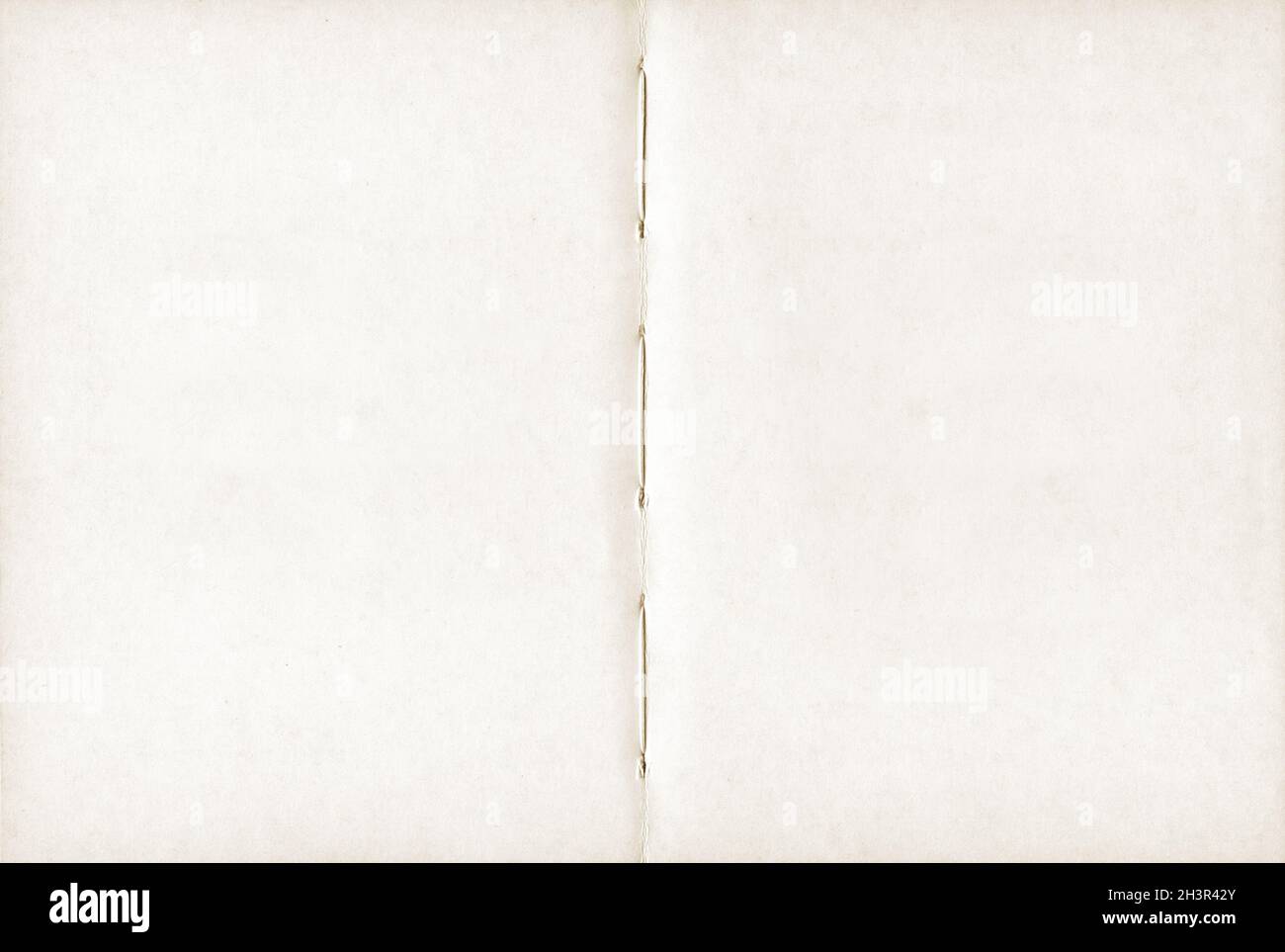 Vintage blank open notebook. Background texture Stock Photo