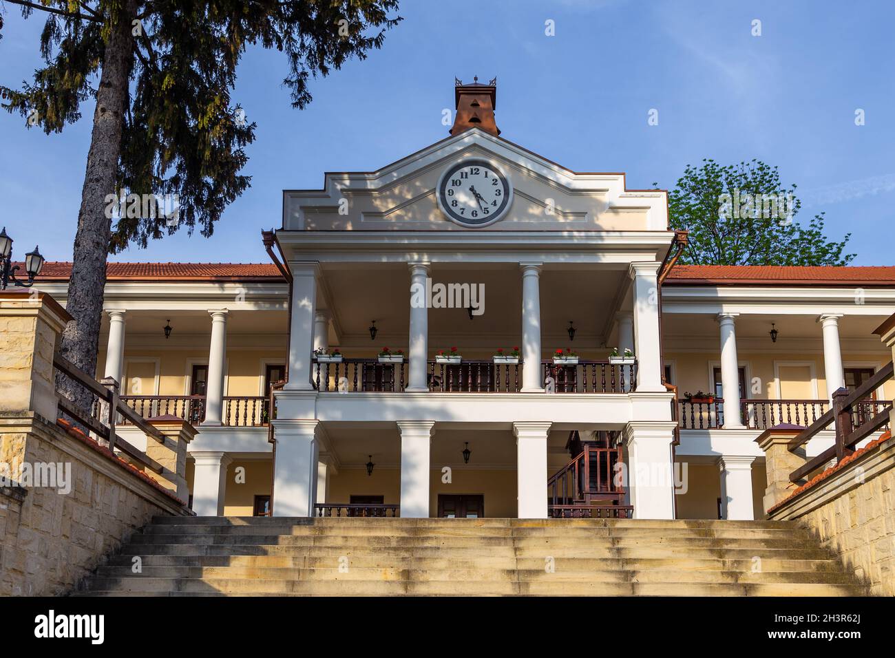 Capriana monastery, one of the oldest, established in medieval Moldova ...