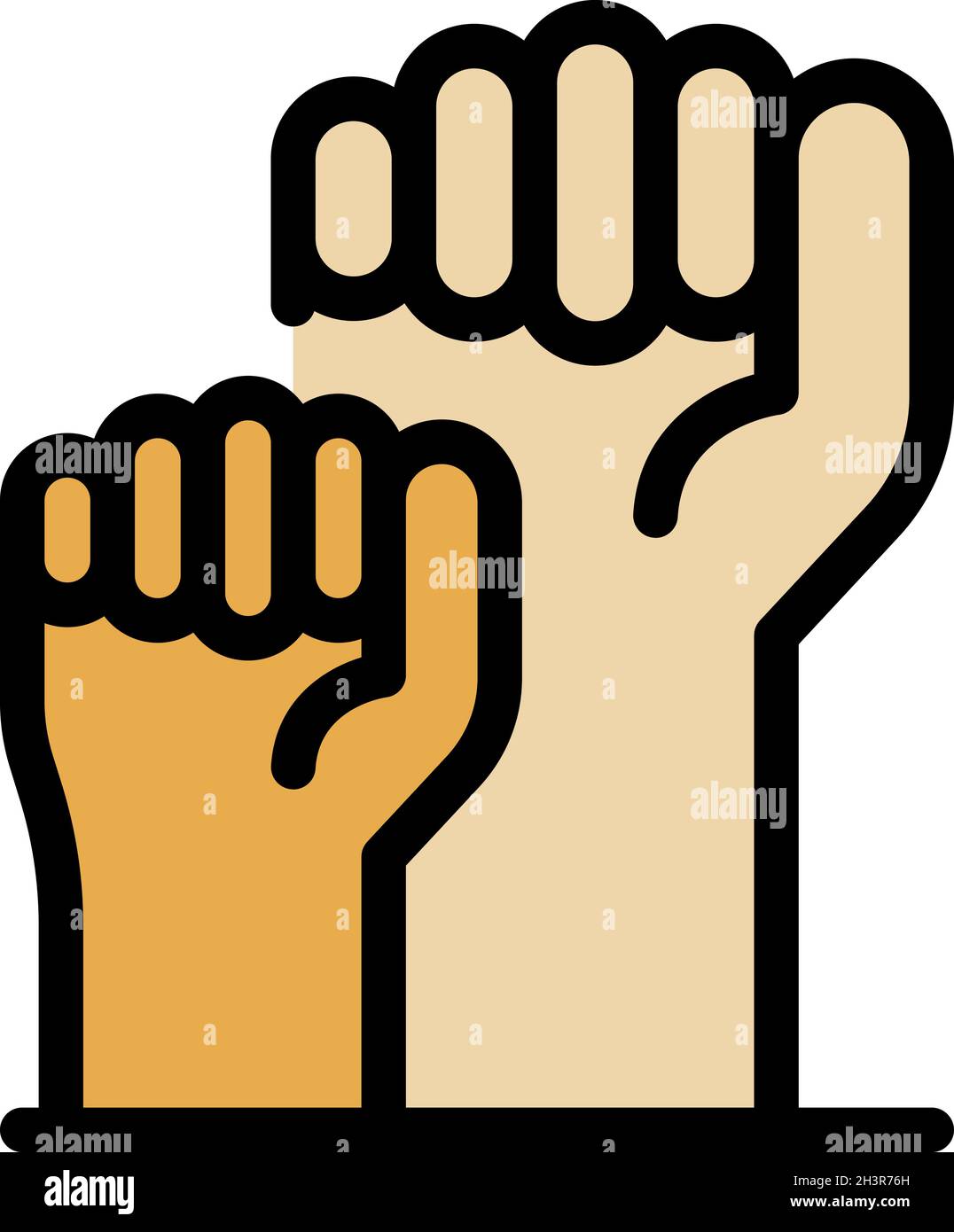 Woman power logo vector illustration icon symbol isolated Stock Vector  Image & Art - Alamy