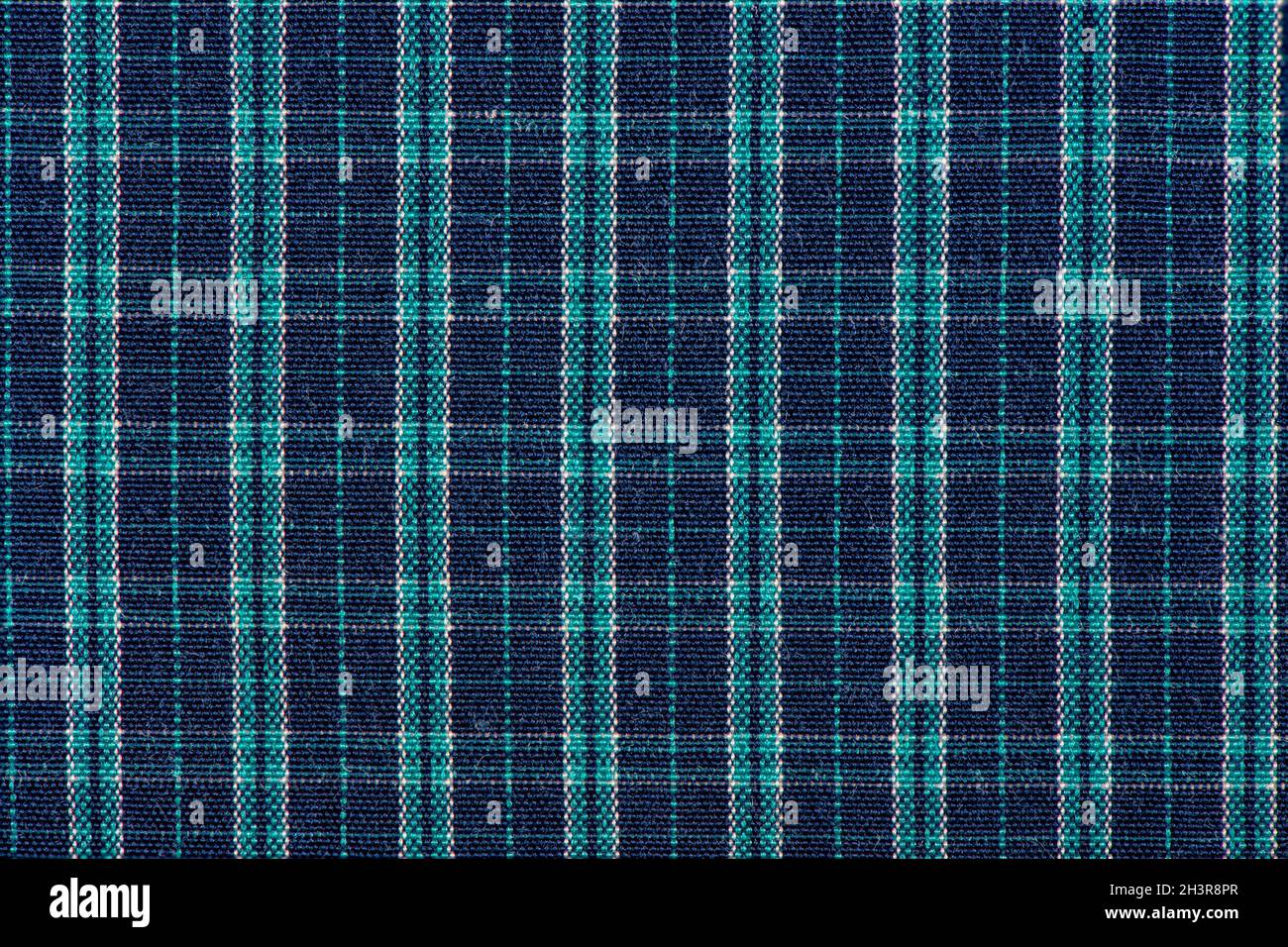 Blue and check fabric hi-res stock photography and images - Alamy