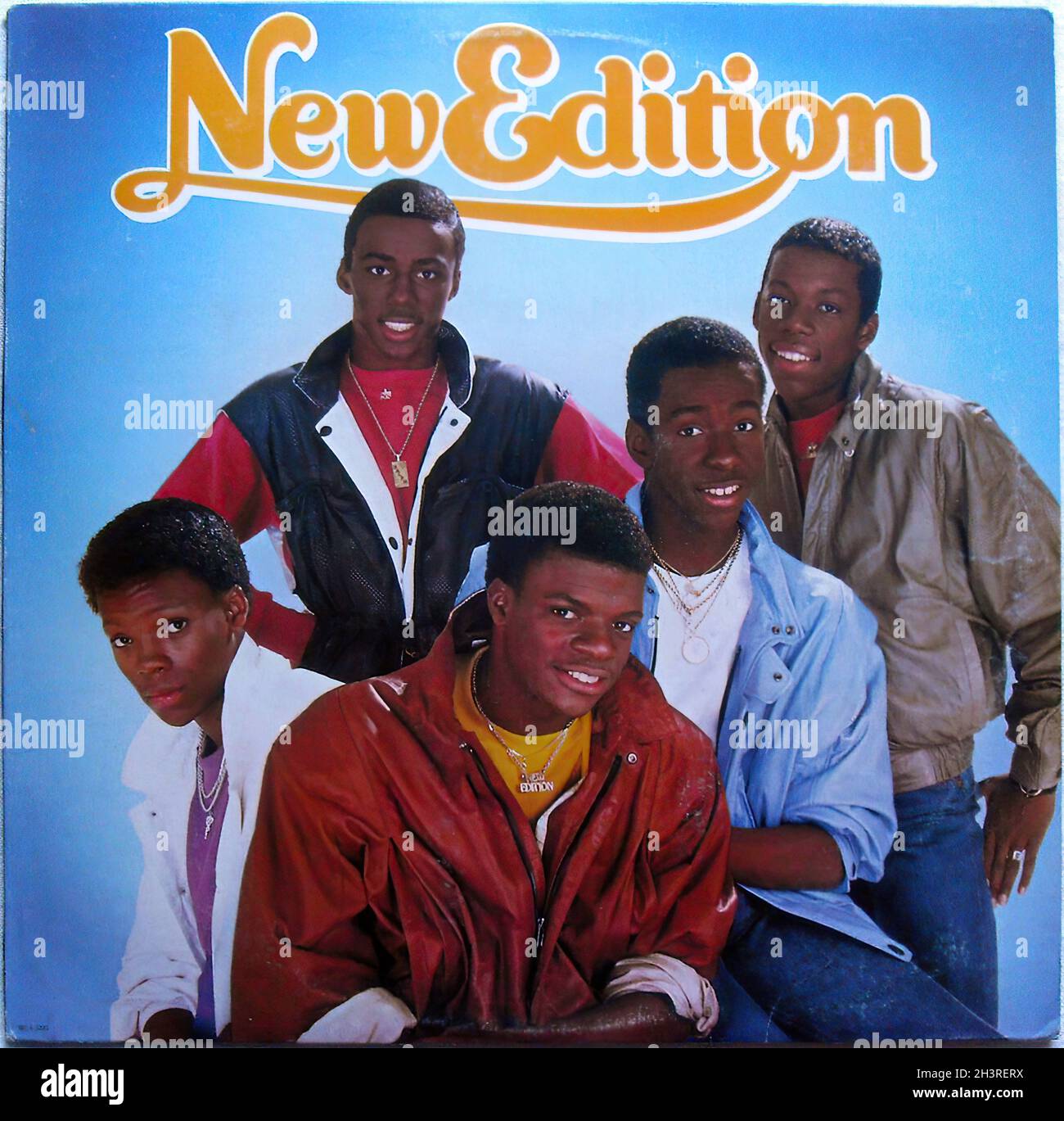 1984 New Edition Vinyl Record Album 1980s Original Vintage A
