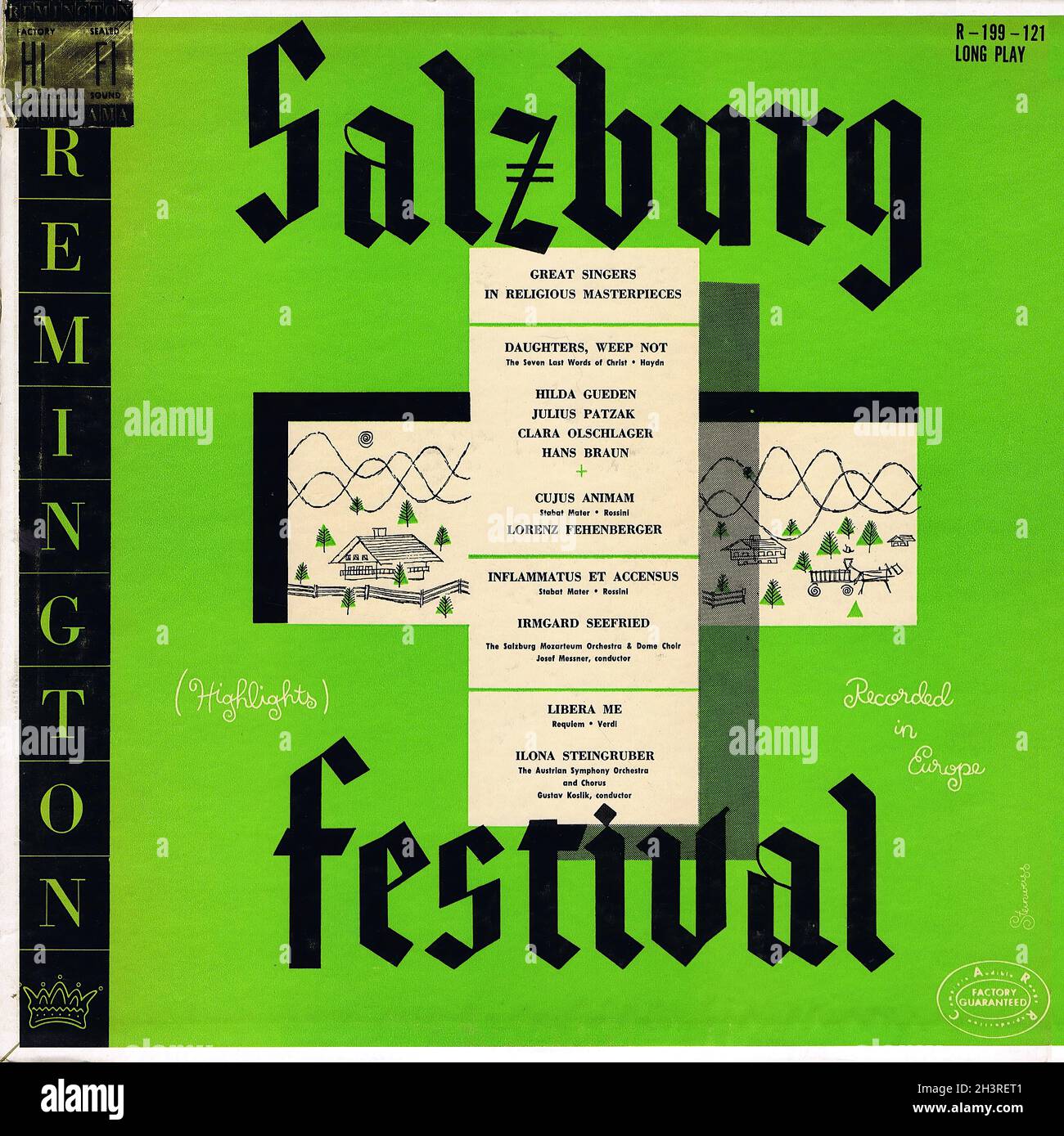 Salzburg Festival - Seefried Steingruber Patzak Gueden Remington 1