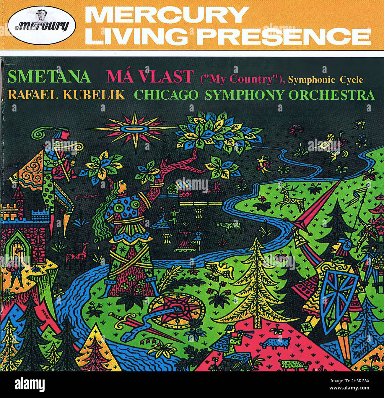 Smetana Ma Vlast - Kubelik - Mercury - Classical Music Vintage Vinyl Record  Stock Photo - Alamy