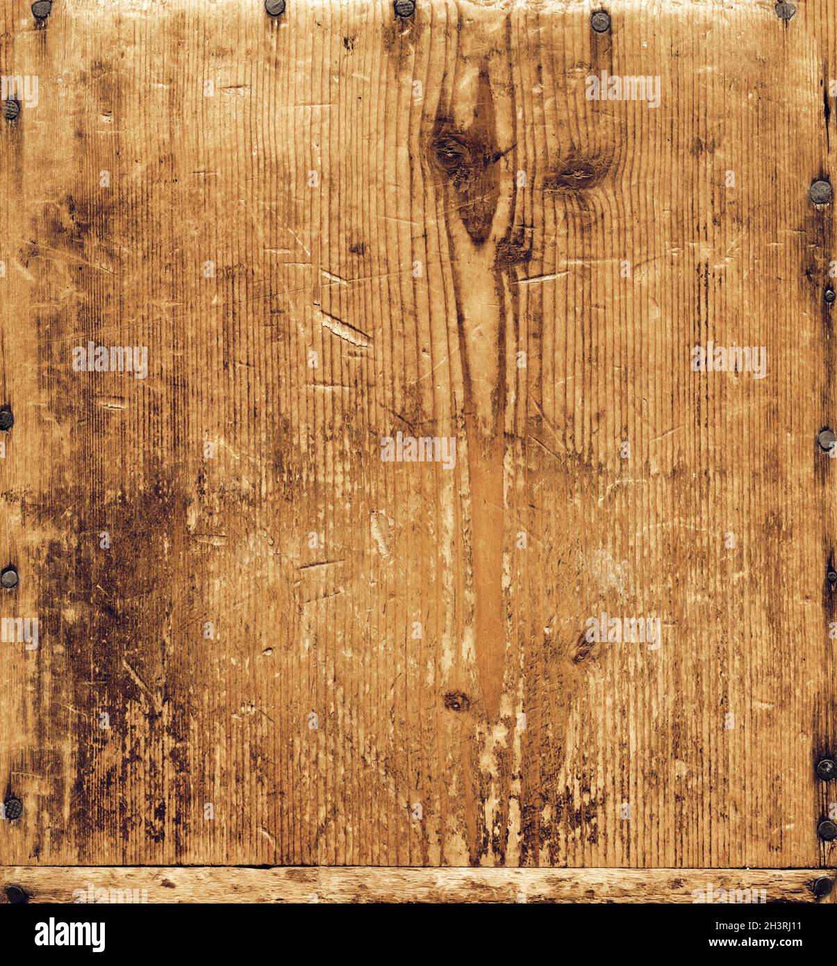 Old grunge wood board. Background texture Stock Photo