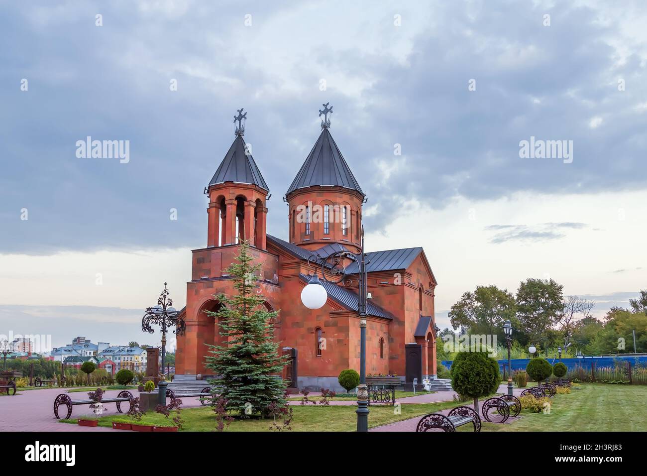 Armenian church, Nizhny Novgorod, Russia Stock Photo