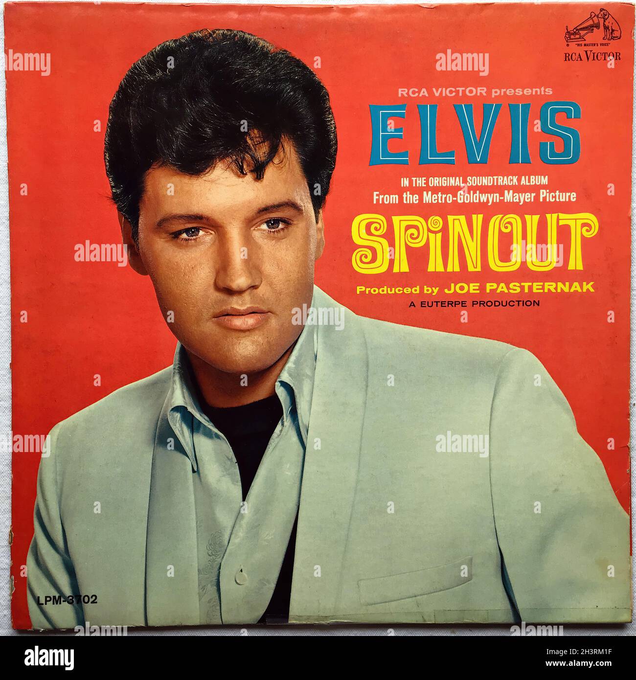 Elvis Presley Spinout Original Vinyl Record Stock Photo Alamy