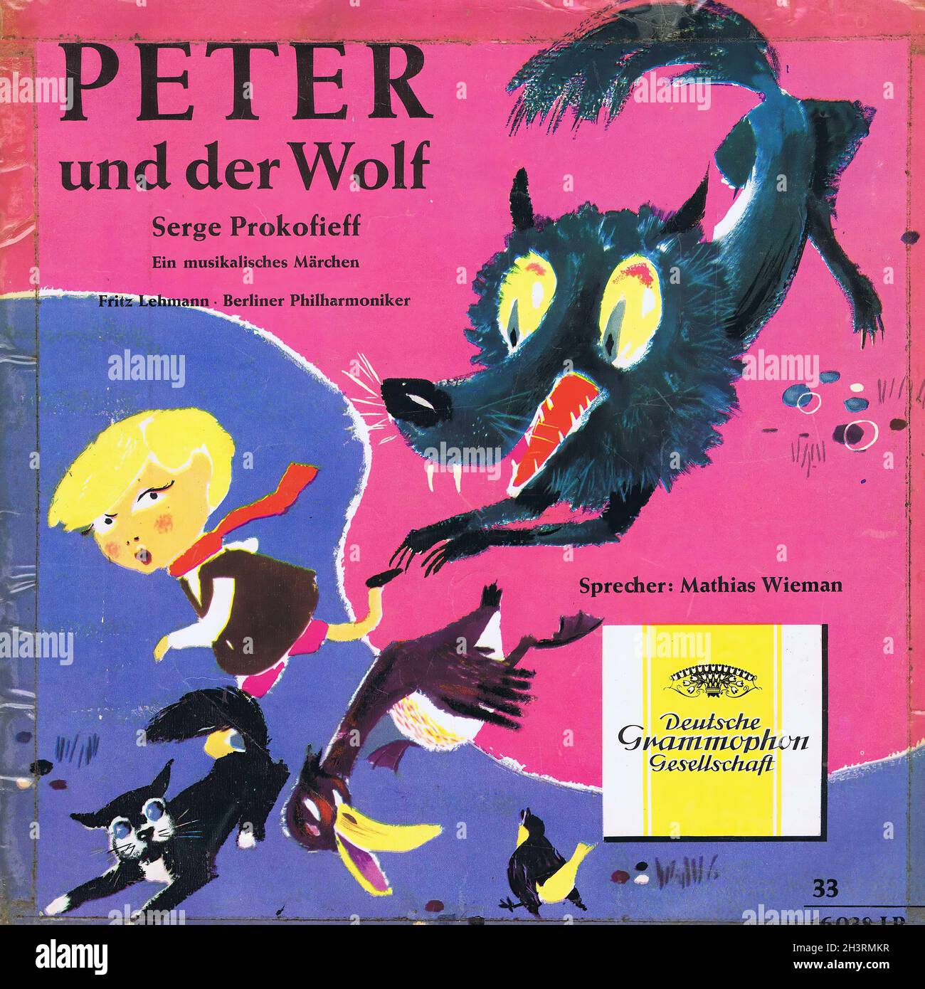 Prokofiev Peter and the Wolf Lehmann DGG Tulips Classical Music