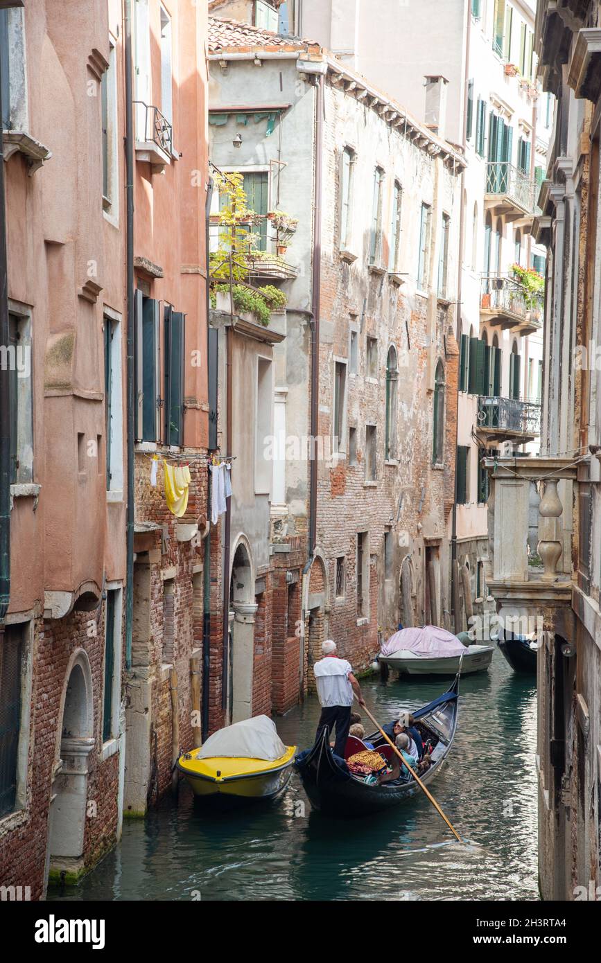 The iconic gondola in venice hi-res stock photography and images - Alamy