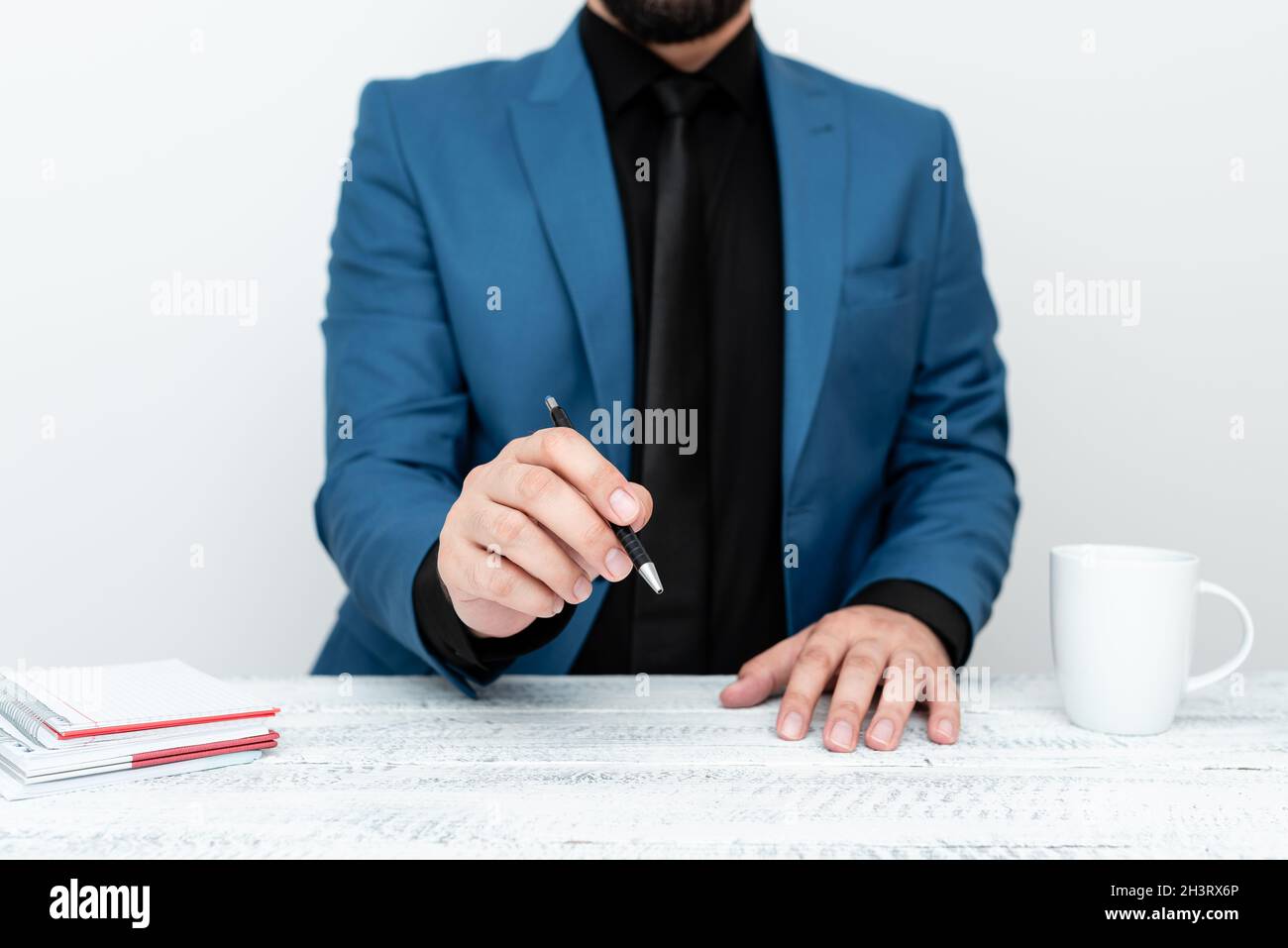 Discussing Important Idea Presenting Explaining Business Plan Designs