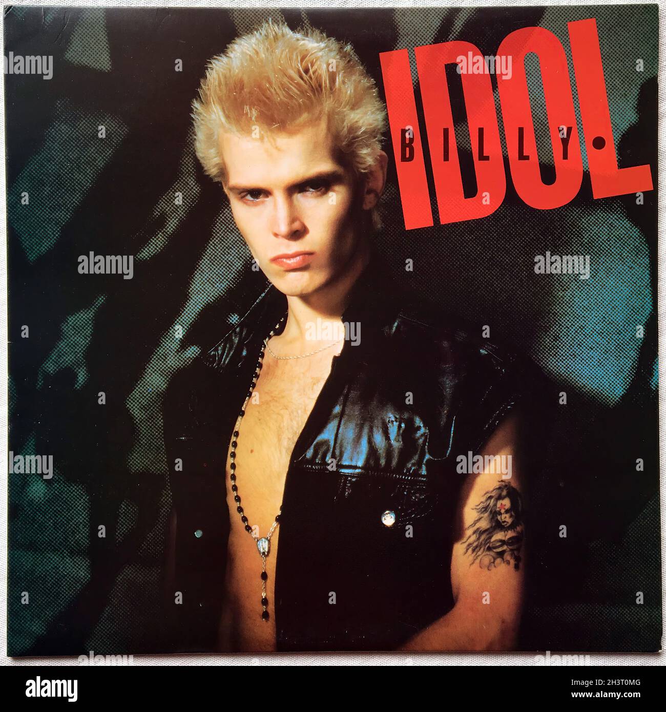 Billy Idol - 1980s - Original Vinyl Record 02 Stock Photo