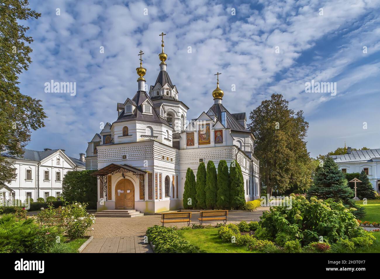 Stefano-Makhrishchsky Holy Trinity Monastery, Russia Stock Photo