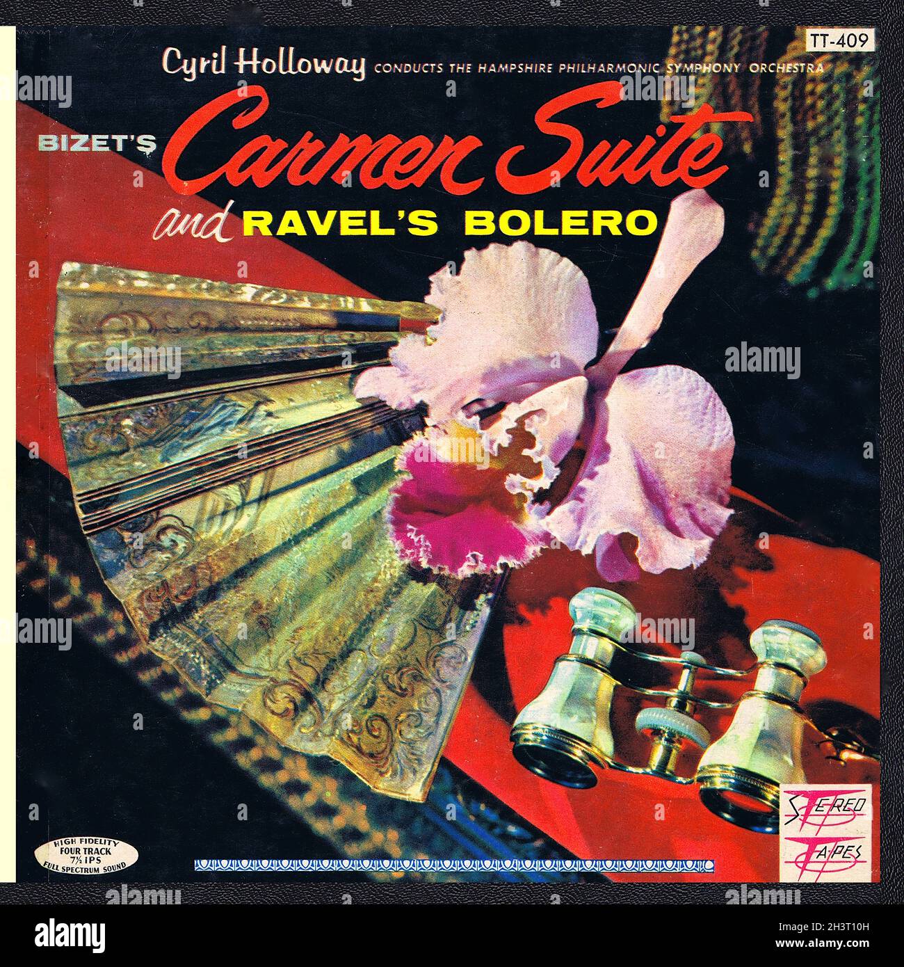 Bizet Carmen Suite â€¢ Ravel Bolero - Holloway StereoTape R2R - Classical  Music Vintage Vinyl Record Stock Photo - Alamy