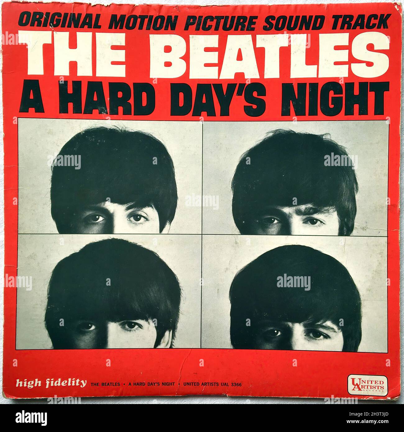 The Beatles - 1960s - Original Vinyl Record 02 Stock Photo - Alamy