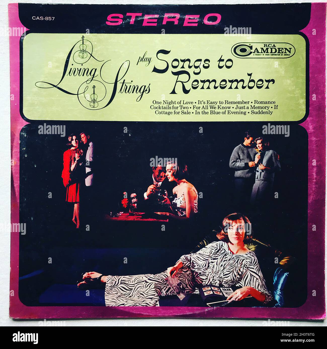 The Living Strings Songs to Remember (1965) Original Vinyl Record