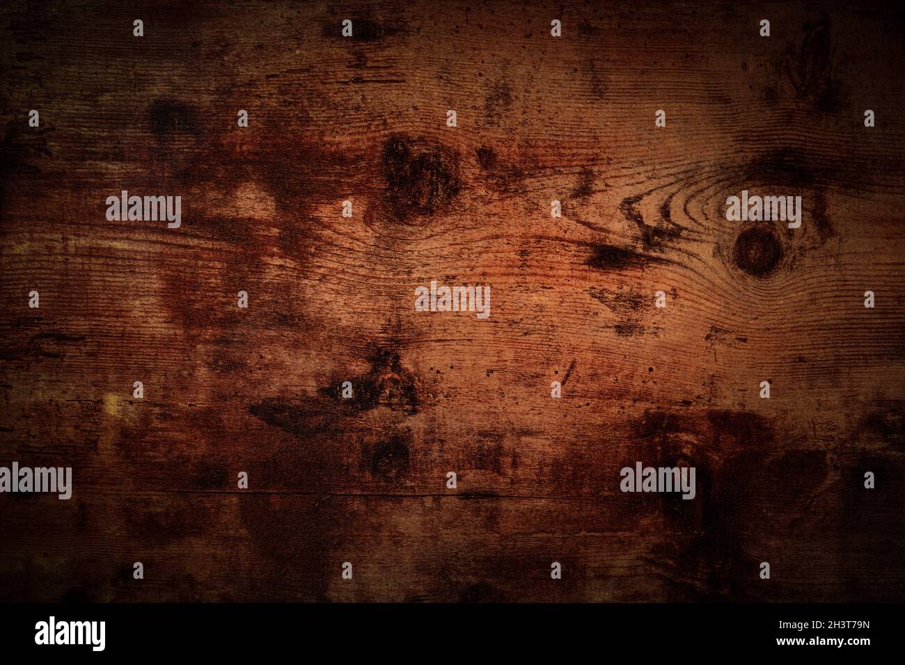 Dark rustic wooden background, abstract brown board surface Stock Photo