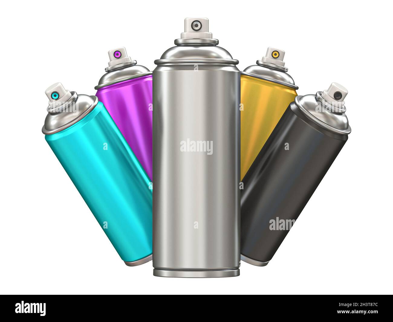 Spray paint cans graffiti art Cut Out Stock Images & Pictures Alamy