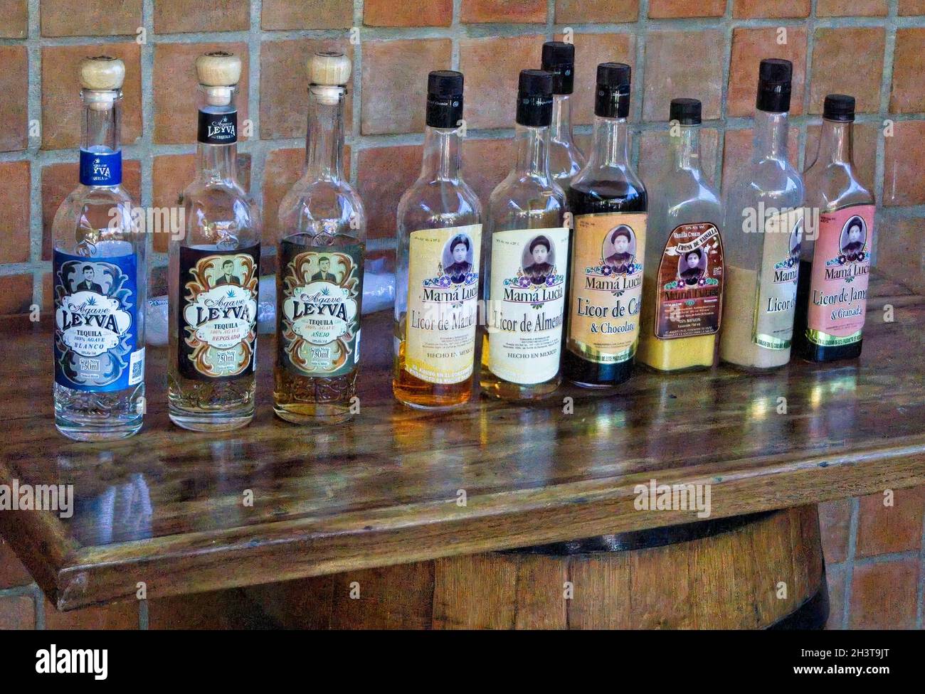 tequila Puerto Vallarta Mexico Stock Photo Alamy