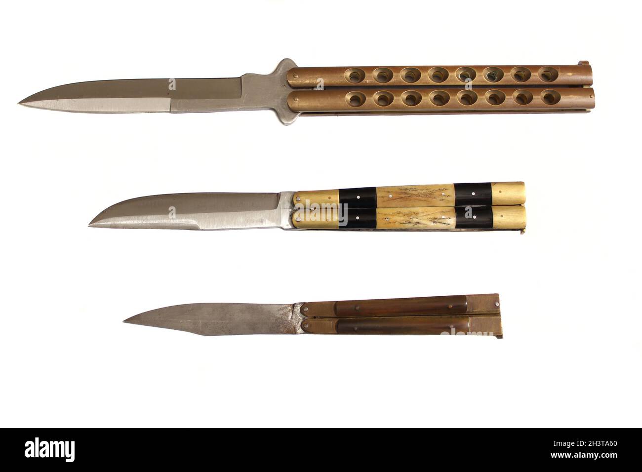 Butterfly Knives from Philipines Stock Photo Alamy