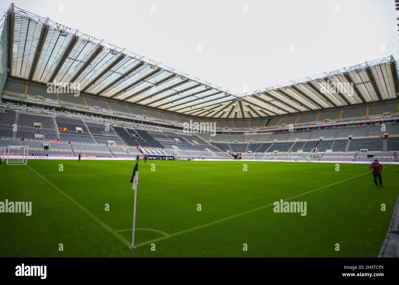 Newcastle, UK. 30th Oct, 2021. 30th October 2021; St James Park, Newcastle upon Tyne, England; EPL Premier League football, Newcastle United versus Chelsea; General view of St James Park before kick off Credit: Action Plus Sports Images/Alamy Live News Stock Photo