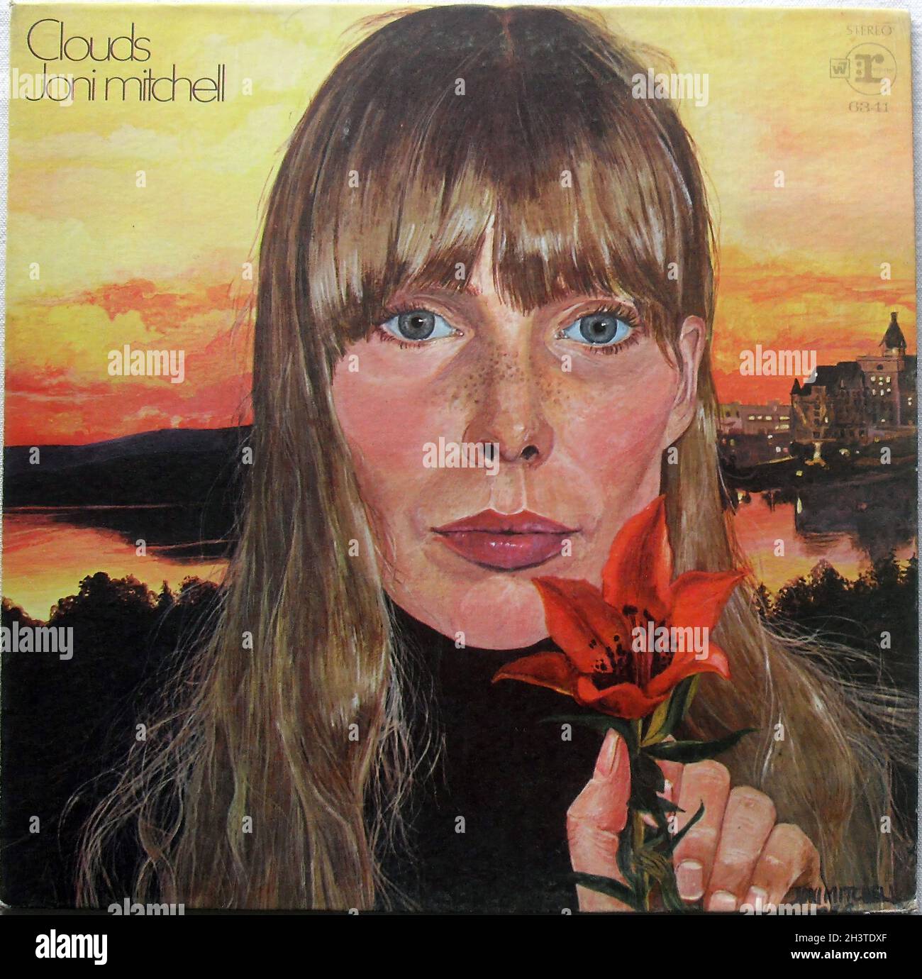 Joni Mitchell 1969 Clouds Lp Original Vintage Vinyl Record Album