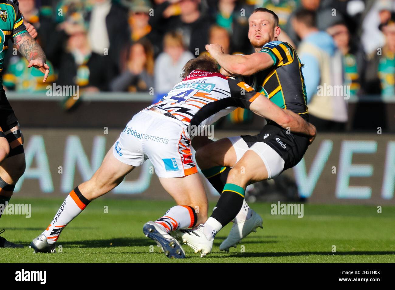 Northampton, UK. 30th Oct, 2021. 30th October 2021; Cinch Stadium at ...