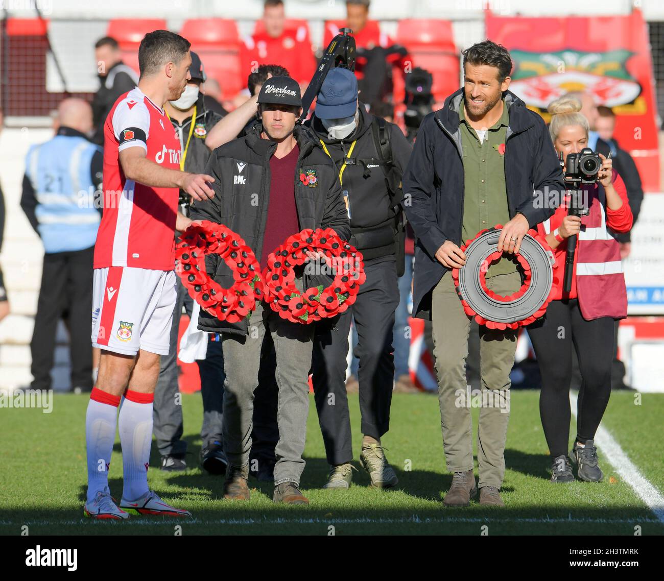 Wrexham football reynolds hires stock photography and images Alamy