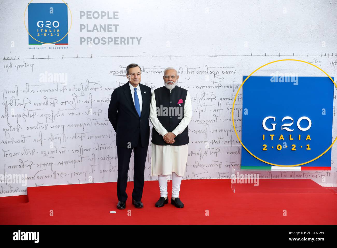 Italy G20 G20 leaders rome hi-res stock photography and images - Alamy