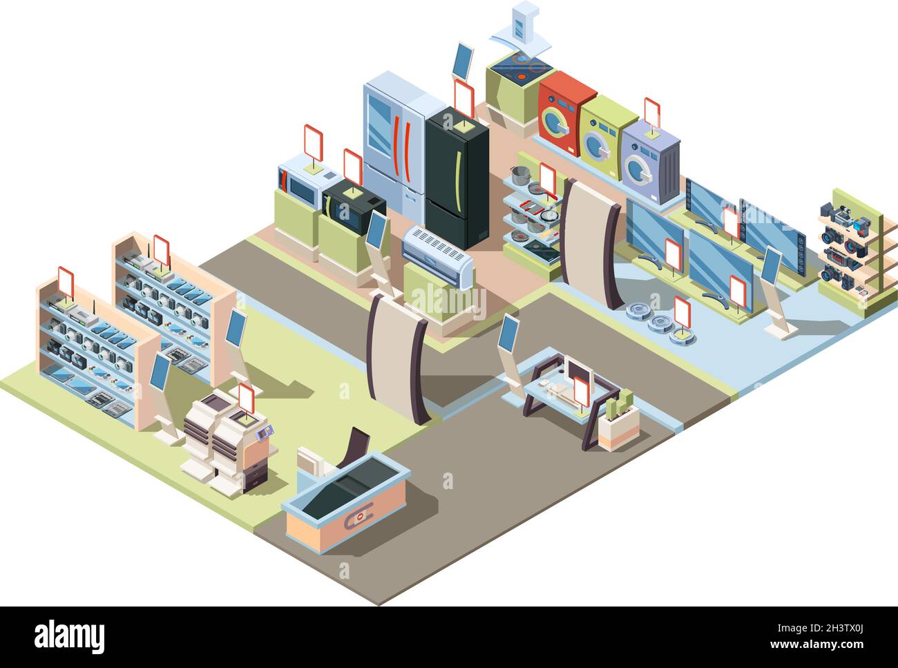 Hardware shop display Stock Vector Images Alamy