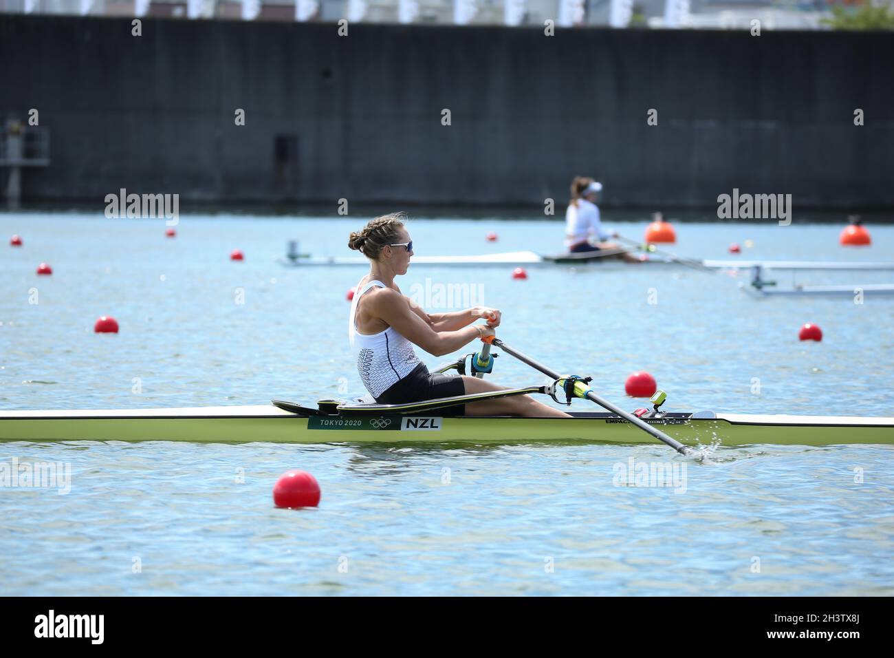JULY 23rd, 2021 - TOKYO, JAPAN: Emma TWIGG of New Zealand wins the ...