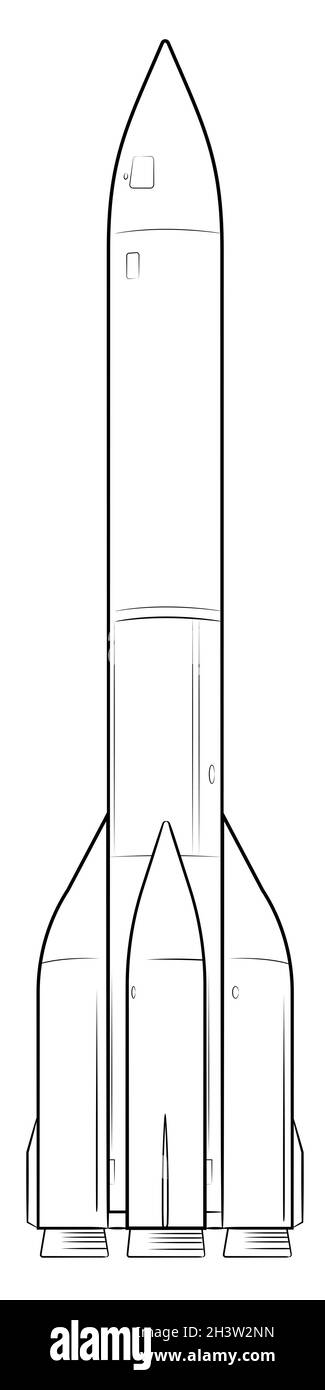 nasa rocket drawings