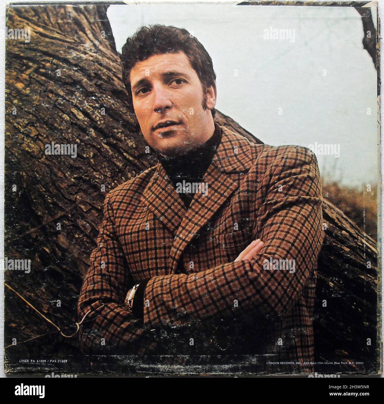 Tom Jones 1960s Lp Record Album Original Vintage Vinyl 02 Stock Photo